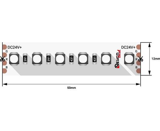 Светодиодная лента DesignLed DSG3A120-24-RGB-33 002845