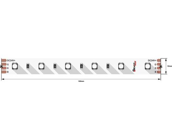 Светодиодная лента DesignLed DSG3A60-24-RGB-33 002843