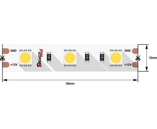 Светодиодная лента DesignLed DSG560-12-W-33 000513