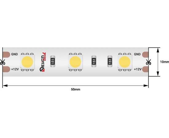 Светодиодная лента DesignLed DSG560-12-NW-65 001488