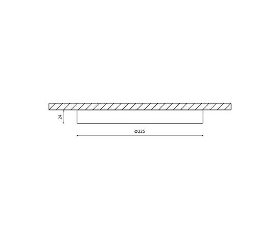 Накладной светильник DesignLed KH-R225-22-WW 007790, изображение 3