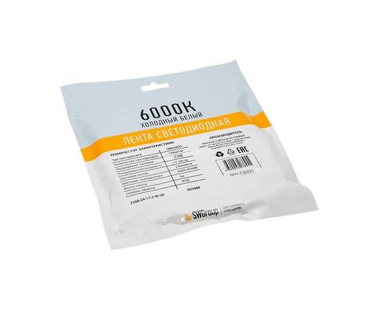 Светодиодная лента SWG SWG2P168-24-17.3-W-20 003489, изображение 7
