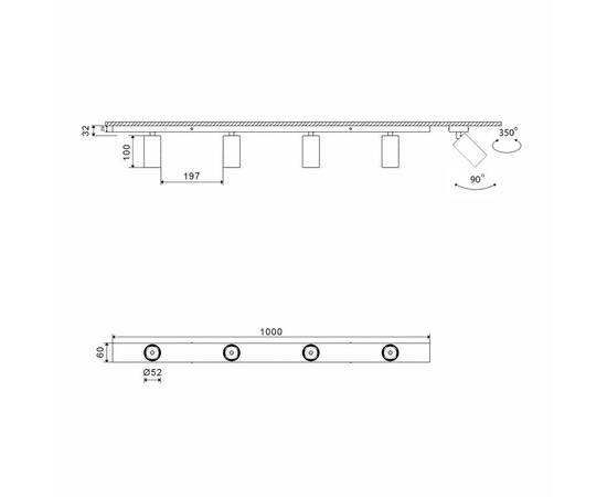 Основание для светильника SWG MINI-VL-M14-WH 004876, изображение 2