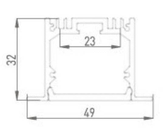 Алюминиевый профиль DesignLed LE.4932-R 010356, изображение 9