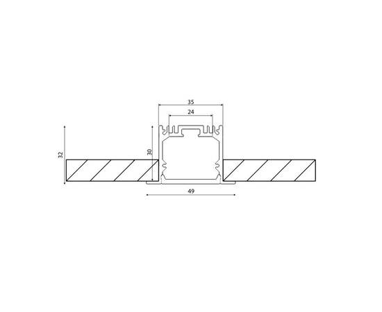 Алюминиевый профиль DesignLed LE.4932-R 010356, изображение 10