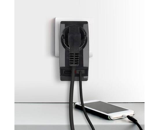 Разветвитель электрический Эра SP-1e-USB-B Б0026333, изображение 3