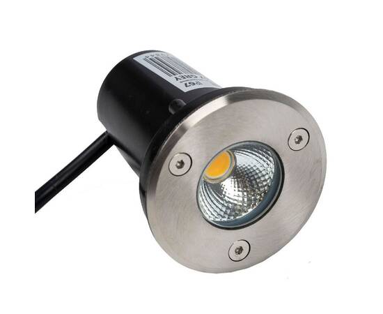 Грунтовый светильник Uniel ULU-B13A-3W/2700K IP67 GREY UL-00012388, изображение 4