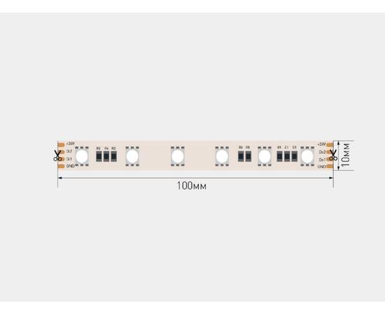 Светодиодная лента SWG PRO 5м IP20 SWG5PT60-24-14.4-WS2811RGB 00-00032669, изображение 2