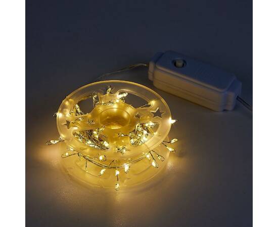 Гирлянда Роса Uniel ULD-S0500-125/DTA WARM WHITE IP20 DEWDROP UL-00012122, изображение 6