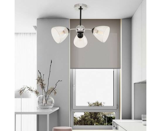 Люстра на штанге Arte Milano Napoli 329007/3 CR.BK, изображение 2