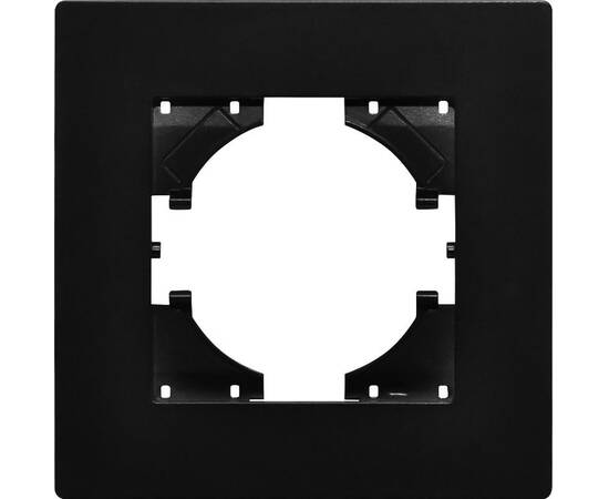 Рамка пластиковая на 1 пост Arlight FRM-PERIO-PL-1-BK 049689