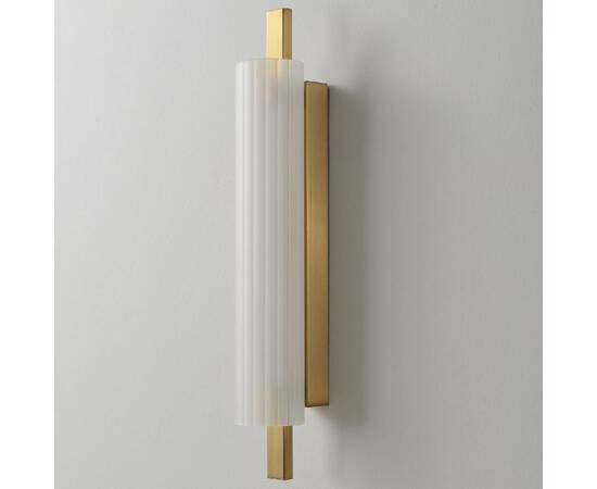 Настенный светильник Crystal Lux TUNNEL AP10 LED BRASS, изображение 7