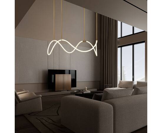 Подвесной светильник Loft IT Thread 10388P/C Brass, изображение 7