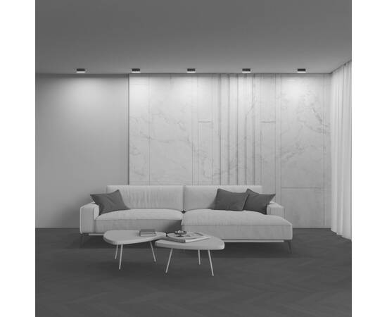 Линейный потолочный светильник Maytoni Basis C068CL-12W3-6K-B, изображение 7