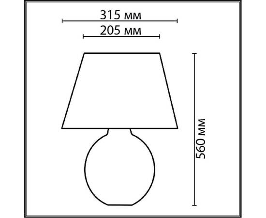 Настольная лампа Lumion Moderni Ramora 8134/1T, изображение 2