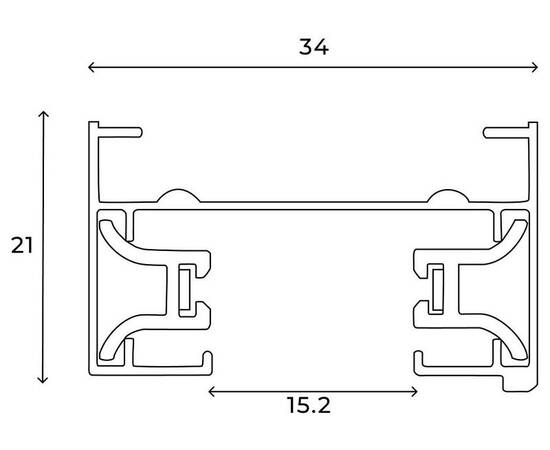 Шинопровод однофазный накладной Hesby Lighting Skylite HSBL_0002, изображение 5