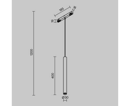 Трековый магнитный светильник Maytoni FOCUS LED TR226-4-5WTW-M-DD2-B, изображение 8