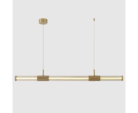Подвесной светильник Crystal Lux LINEUP SP24W LED BRASS
