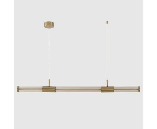 Подвесной светильник Crystal Lux LINEUP SP24W LED BRASS, изображение 2