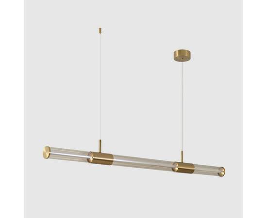 Подвесной светильник Crystal Lux LINEUP SP24W LED BRASS, изображение 4