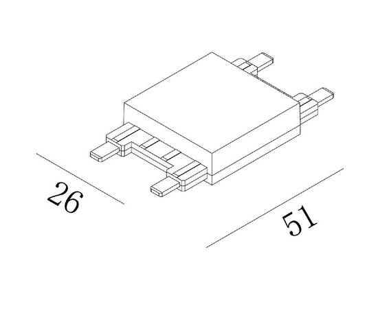 Коннектор SWG PRO CN-SLIM-WH-I 022067, изображение 2