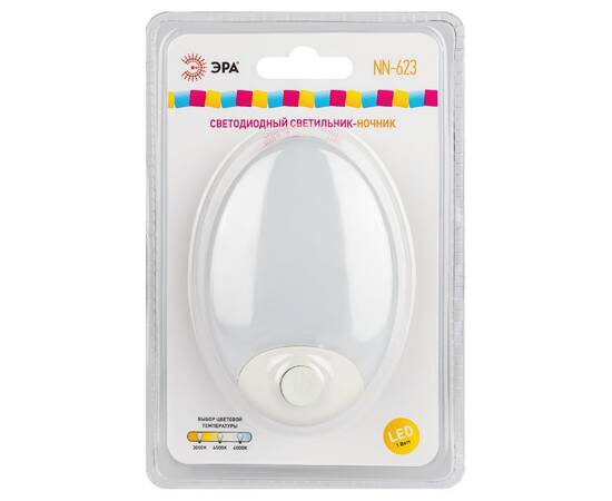 Ночник Эра NN-623-SW-W Б0057213, изображение 5