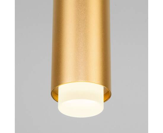 Подвесной светильник Eurosvet Dante 50203/1 LED матовое золото, изображение 5