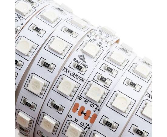 Cветодиодная лента Apeyron 24В 14,4Вт/м smd5050 60д/м IP20 5м RGB 00-310, изображение 7