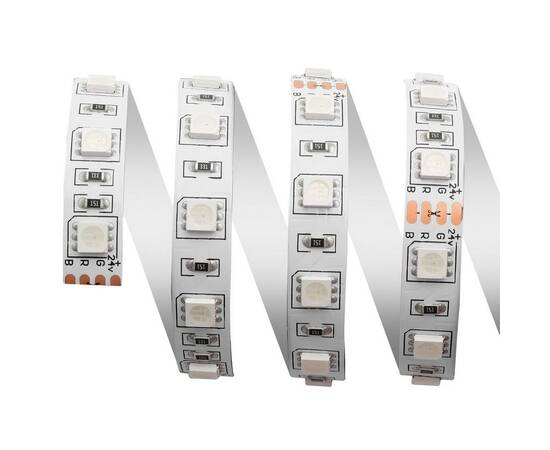 Cветодиодная лента Apeyron 24В 14,4Вт/м smd5050 60д/м IP20 5м RGB 00-310, изображение 9