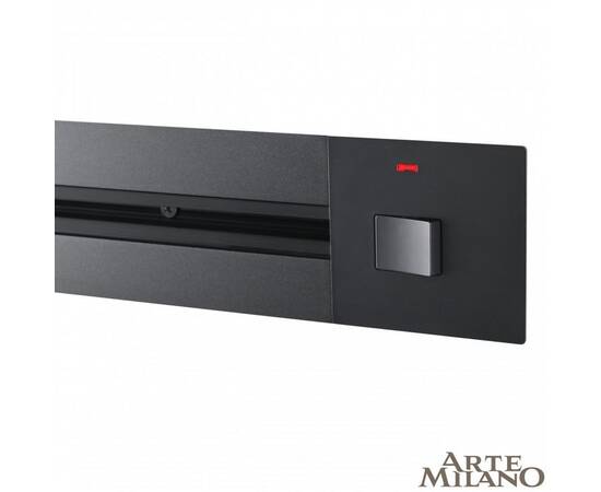 Встраиваемый шинопровод с выключателем Arte Milano Am-track-sockets 385205TBB/50 Black, изображение 3