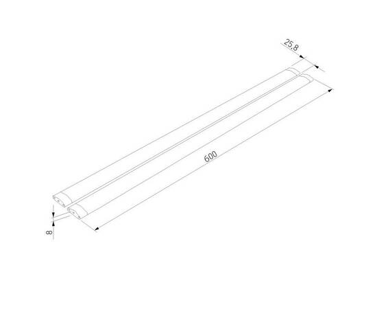Мебельный светодиодный светильник Elektrostandard Kit Led Stick LTB75 12W 4000K a053403, изображение 2