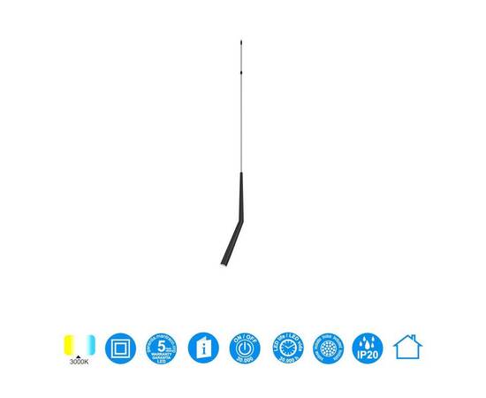 Подвесная люстра Mantra Boomerang 9369+9240 (8L), изображение 9