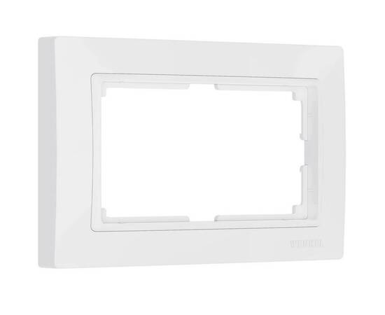 Рамка для двойной розетки Werkel Snabb basic белый W0082001 4690389161490
