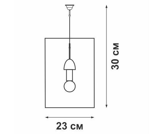 Подвесной светильник Vitaluce V4074/1S, изображение 3