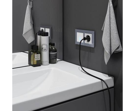 Сенсорный выключатель двухклавишный с функцией Wi-Fi Werkel белый W4520601 4690389171192, изображение 3