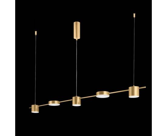 Подвесной светодиодный светильник Crystal Lux Tristan SP5 L1200 Gold, изображение 2