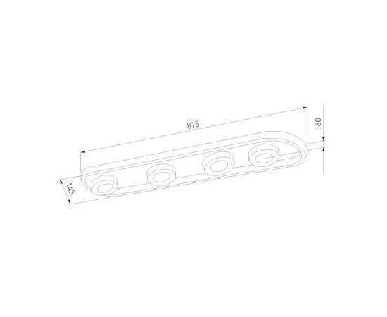 Светодиодный спот Eurosvet Slam 20123/4 LED белый, изображение 2