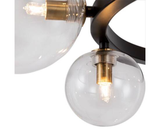 Подвесная люстра Arte Lamp Vincent A7790SP-10BK, изображение 3