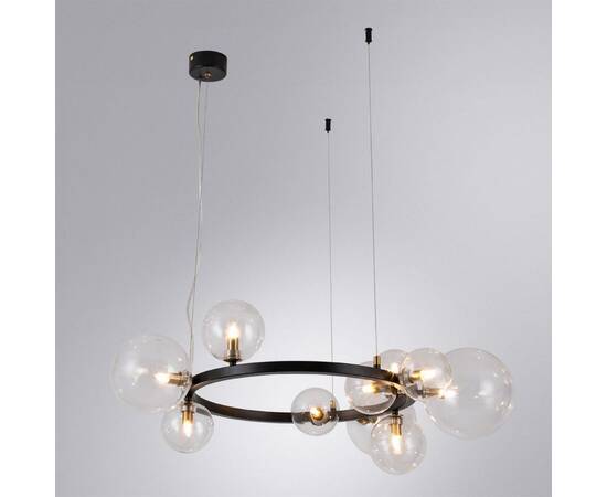Подвесная люстра Arte Lamp Vincent A7790SP-10BK, изображение 4