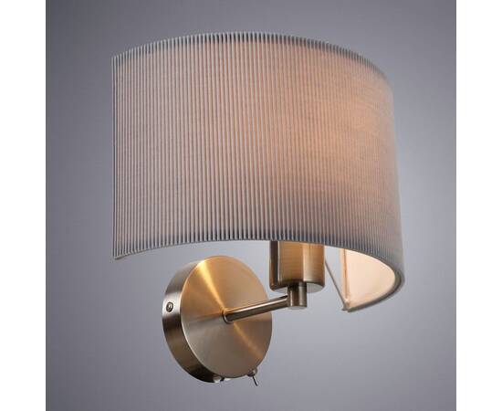 Бра Arte Lamp Mallorca A1021AP-1SS, изображение 3