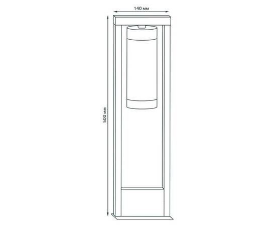 Уличный светильник Gauss Aura GD019, изображение 2