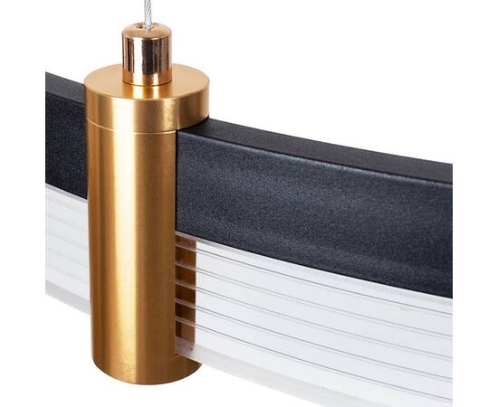 Подвесной светодиодный светильник Arte Lamp Mercury A2183SP-1BK, изображение 4