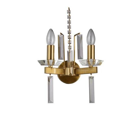 Бра Crystal Lux Marron AP2 Brass