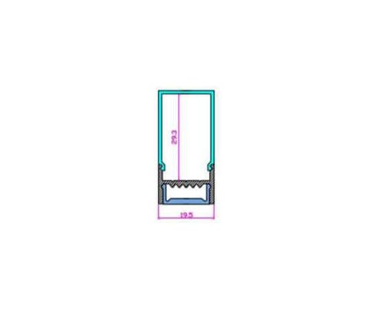 Рассеиватель Arlight ARH-WIDE-(B)-H20-2000 RCT Clear-PM 018817, изображение 2