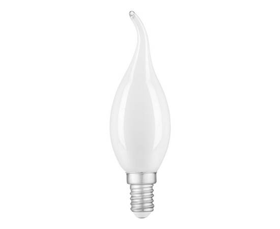 Лампа светодиодная филаментная Gauss E14 9W 4100К матовая 104201209