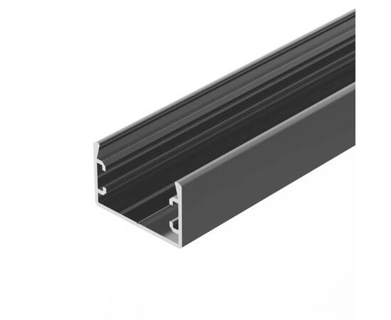 Профиль Arlight PLS-LOCK-H16-SMT-2000 ANOD BLACK (Arlight, Алюминий) 033295, изображение 3