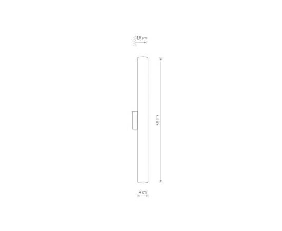 Подсветка для зеркал Nowodvorski Ice Tube Led S 8118, изображение 2