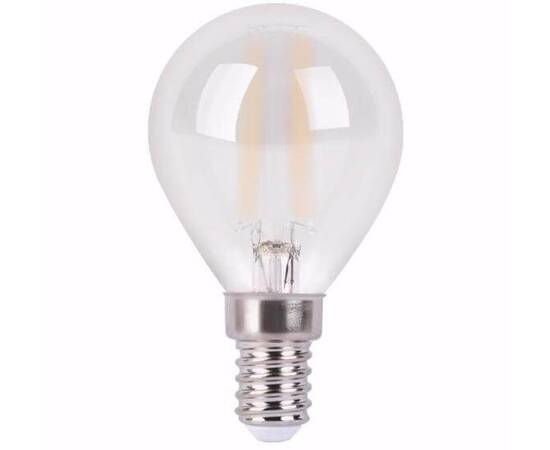 Лампа светодиодная филаментная Gauss E14 5W 4100К матовая 105201205, изображение 2