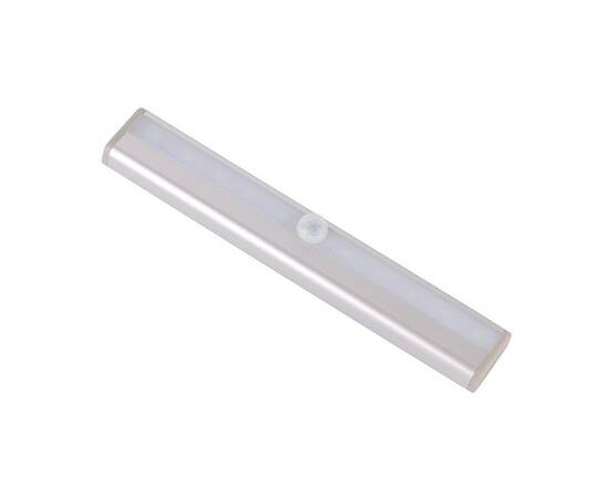 Мебельный светодиодный светильник Uniel ULM-F48-2W/4500K/4AA Sensor IP20 Silver UL-00008289