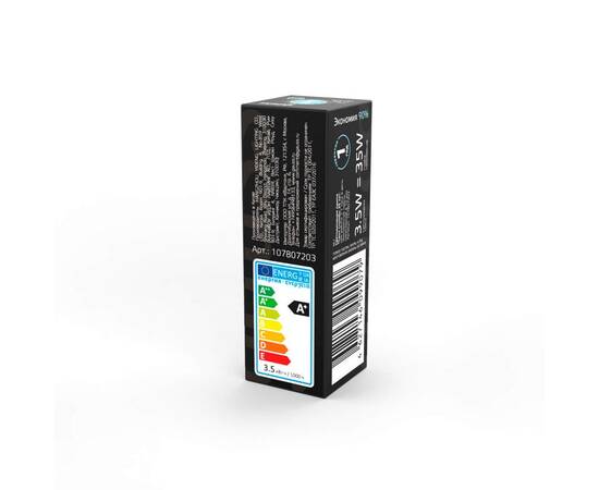 Лампа светодиодная Gauss G4 3.5W 4100K прозрачная 107807203, изображение 3